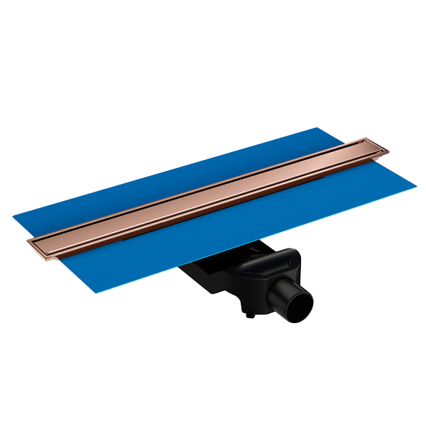 Душевой трап 60 см, горизонтальный сифон 60 мм