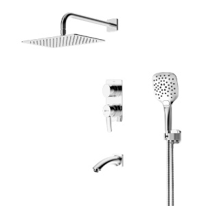 Смеситель для ванны и душа, встраиваемый