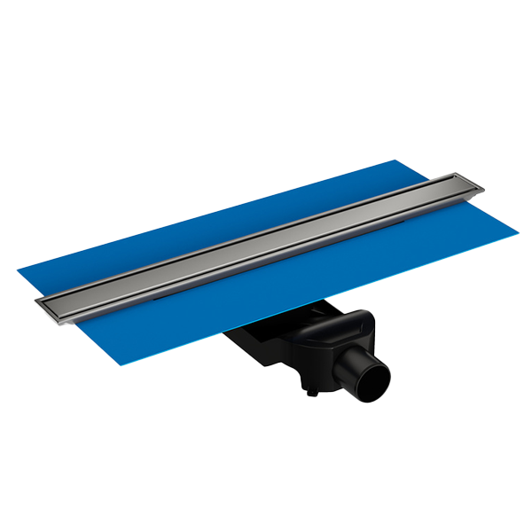 Душевой трап 40 см, горизонтальный сифон 60 мм