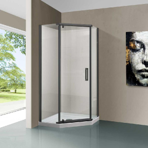 Душевой уголок, пятиугольный 100 см х 100 см