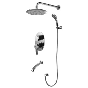 Смеситель для ванны и душа, встраиваемый