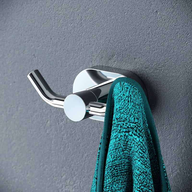 Крючок для полотенец двойной