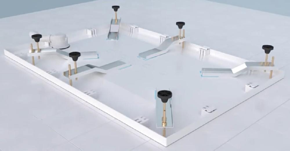 Комплект ножек для поддонов 90x90 см