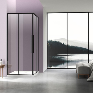 Душевой уголок, 100 см х 80 см