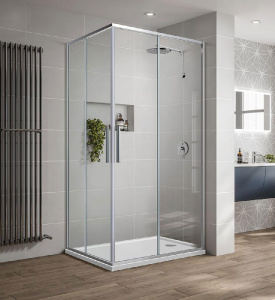 Душевой уголок, 90 см х 90 см