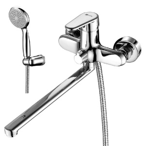 Комплект: смеситель для ванны и душа
