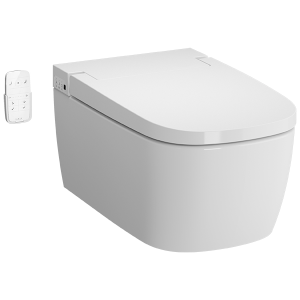 Унитаз Бейсик подвесной, интеллектуальный,  с биде, сиденье микролифт, 60 см